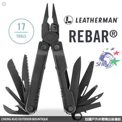 詮國 Leatherman Rebar 工具鉗-軍事黑(尼龍套) #831563