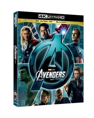 毛毛小舖--藍光BD 復仇者聯盟 4K UHD+BD 韓國外紙套限量版(中文字幕) The Avengers