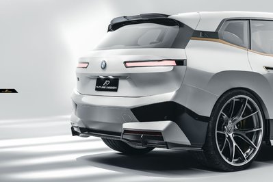 【政銓企業有限公司】BMW IX 全車系 適用 FD品牌 高品質 碳纖維  CARBON 卡夢 尾翼 免費安裝
