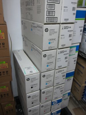 HP-CP6015dn/6030/6040mfp原廠碳粉匣(CB380A/CB381AC/CB382A/CB383A)