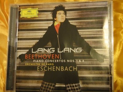 郎朗 貝多芬 :第1, 4號鋼琴協奏曲 CD+DVD 全新無彌封