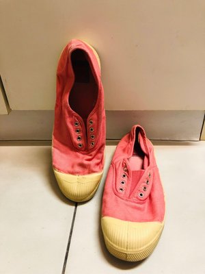 Bensimon collection size 38 24 粉色 小白鞋 法式平底鞋 懶人鞋 圓頭鞋 娃娃鞋 休閒鞋