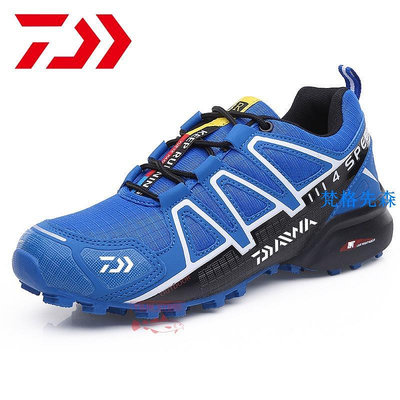 新款 Daiwa 戶外鞋防滑釣魚鞋透氣鞋 Dawa 男士戶外跑步鞋登山休閒鞋尺碼 39-47