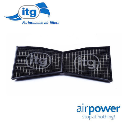奧迪RS4 RS5 英國ITG高性能風格進氣海綿高流量空濾
