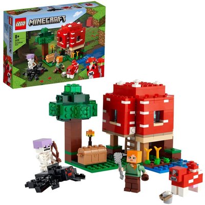 現貨 LEGO 21179 創世紀 麥塊 Minecraft™ 系列 蘑菇屋 全新未拆 公司貨