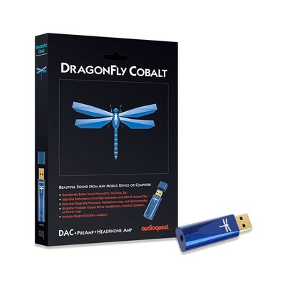 『岳冀音響』美國AQ DragonFly USB DAC COBALT 數位轉類比耳機擴大機