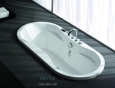 【時尚精品館-浴缸】ARTO --- DB 系列 造型浴缸 - 170 x 80 cm