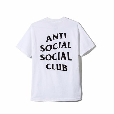 現貨 - Anti Social Social Club ASSC 白色 白底 黑字 短T
