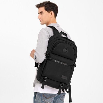 ozuko2023新款學生書包休閒男士大容量電腦包15.6寸女多功能後背包backpack