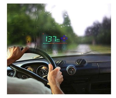 【NF431】GPS速度抬頭顯示器 智慧HUD抬頭顯示器汽車通用車載GPS衛星速度抬頭顯示儀平視 GPS測速