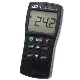 TECPEL 泰菱電子》TES-1319A 溫度計 單組溫度計 溫度錶 K型熱電藕 溫度測量 溫度 K-Type