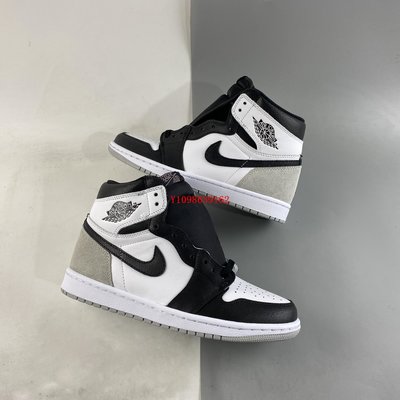Nike Air Jordan 1 High OG AJ1 喬1黑灰腳趾男女鞋555088-108
