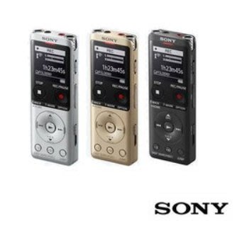 視聽影訊 SONY ICD-UX570F 錄音筆 台灣公司貨保固1年 內建4GB 收音機 UX570 黑/金/銀