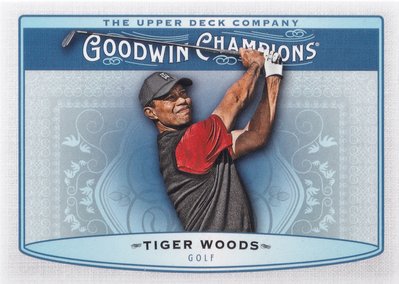 2019 Goodwin Champions #75 Tiger Woods 高爾夫