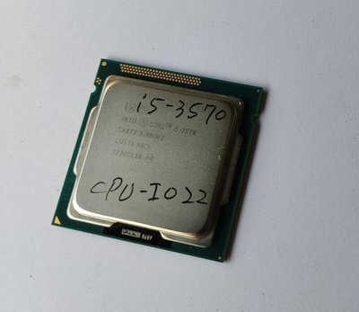 『冠丞』INTEL i5-3570 1155腳位 CPU 處理器 CPU-I022