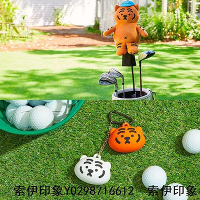 買買日子ㅣ韓國 KAKAO X MUZIK TIGER 聯名 高爾夫球桿套 小球包 高爾夫球包 球桿套-索伊印象