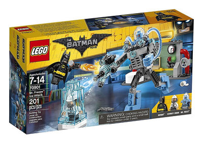 蝙蝠俠【芒果樂高】Lego 70901【Mr. Freeze Ice Attack】【無盒】出清