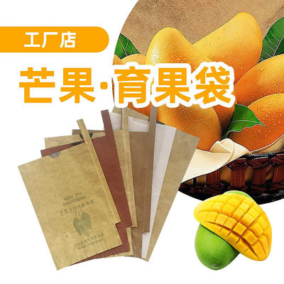 芒果專用育果袋雙層防水防蟲紙套袋柚子包果袋透氣保護紙袋遮光袋