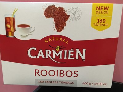 【日日小舖外送代購】好市多 Carmien Rooibos 南非博士茶 每盒160包 共400克