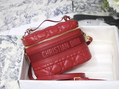 Dior 迪奧  Dio.r  Travel  化妝包 紅色