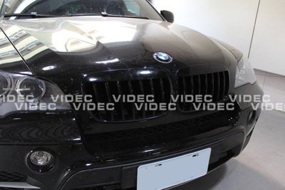 威德汽車 HID BMW E70 E71 X5 X6 新款 消光黑 亮黑 水箱罩 現貨供應