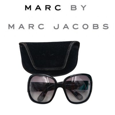 新真品 MARC BY MARC JACOBS太陽 眼鏡框 收納盒 原廠眼鏡盒268 一元起標 名牌配件盒 磁釦MBMJ