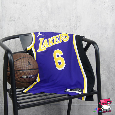 球鞋補習班 NIKE NBA LAKERS 洛杉磯湖人 LEBRON JAMES 球迷版球衣 CV9481-513