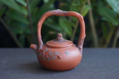 【敦敦壺】-提樑壺~260cc紫砂茶壺(T748)
