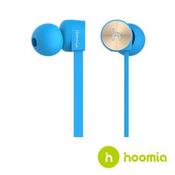 hoomia 好米亞 E1G (夢想藍) 鸚鵡螺入耳式立體聲耳機