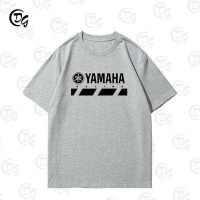 Yamaha雅馬哈摩托車機車短袖T恤男女騎友上衣服夏季半袖休閑百搭