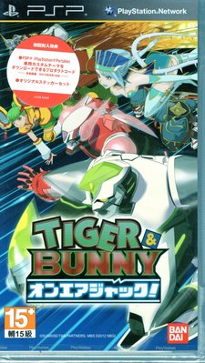 PSP遊戲 TIGER & BUNNY 實況任務 日文亞版【板橋魔力】