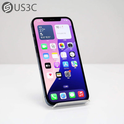 【US3C-小南門店】【一元起標】公司貨 Apple iPhone 12 Pro Max 128G 太平洋藍 6.7吋 Face ID 蘋果手機 二手手機