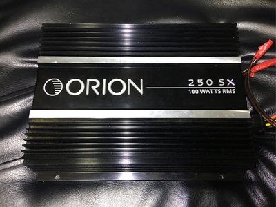 ♥️新竹湖口阿皓汽車音響批發♥️售 美國 ORION 250SX 兩聲道擴大機 黑龍 早期 好聲音！
