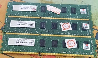 創見桌上型記憶體/DDR3-1333/2G/3條