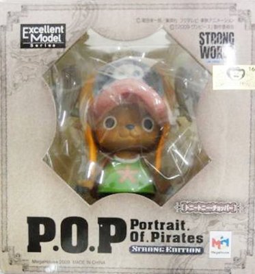 日本正版 POP 海賊王 航海王 STRONG EDITION 喬巴 公仔 模型 日本代購