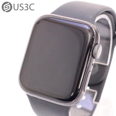 【US3C-高雄店】【一元起標】台灣公司貨 Apple Watch 5 44mm GPS版 太空灰 鋁合金錶殼 跌倒偵測功能 氣壓高度計 蘋果手錶 智慧型手錶