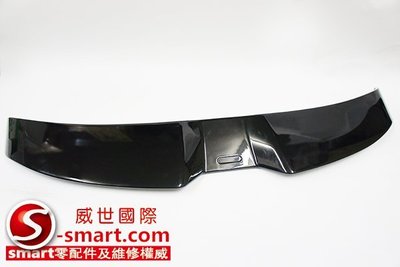【S-Smart易購網】新款smart改裝卡爾森尾翼 導流板 三色 (黑色) C453