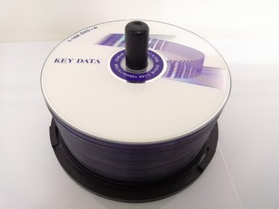 全新【原廠盒裝】空白光碟燒錄片 KEY DATA 花藤 16X DVD+R 4.7G 120min 全新一盒共39片