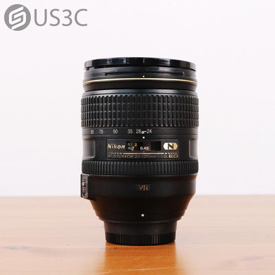 【US3C-板橋店】【一元起標】尼康 Nikon AF-S 24-120mm F4G VR 單眼鏡頭 標準變焦鏡頭 大光圈 數碼單鏡反光相機 二手鏡頭