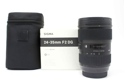 【高雄青蘋果3C】SIGMA 24-35MM F2 DG HSM Art FOR CANON 二手鏡頭 #77742