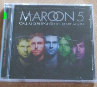 正版CD《魔力紅樂團》呼應 : 魔力變奏曲／  Maroon 5 Call And Response 全新未拆