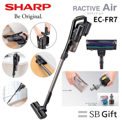 (可議價!)『J-buy』現貨日本 SHARP 夏普 EC-FR7 無線 手持 吸塵器 輕量 輕巧 集塵 隙縫吸頭