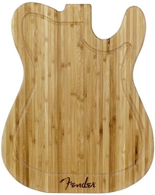 【硬地搖滾】分期0利率，Fender TELE型 原木砧板 切菜板 電吉他砧板