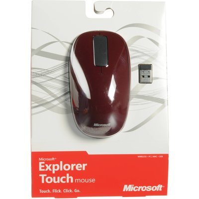 微軟 藍牙無線觸控滑鼠 Microsoft explorer touch mouse,4向觸控,高品質,筆記型電腦,玫紅