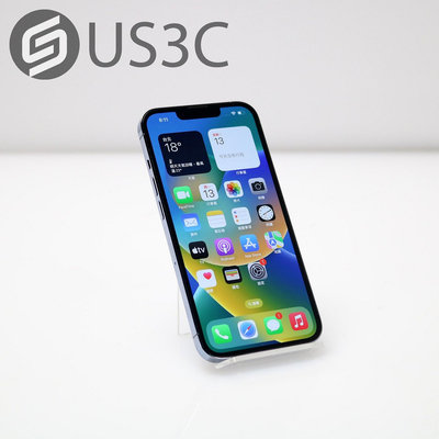 【US3C-桃園春日店】【一元起標】公司貨 Apple iPhone 13 Pro 256G 天峰藍 6.1吋 臉部辨識 A15仿生晶片 微距攝影 有線快充