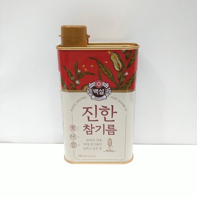 韓國製 芝麻油 500ml 食用油 油 韓國芝麻油