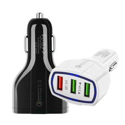 快速充電器 QC 3.0 3 A / 35W 3 端口充電 USB 適配器