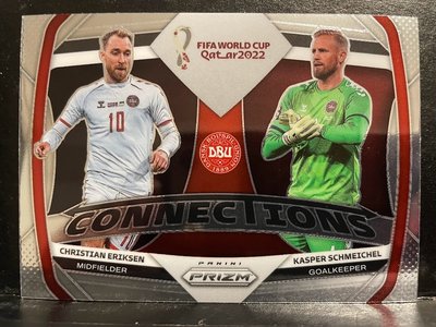 Christian Eriksen 2022 Prizm World Cup Connections #17