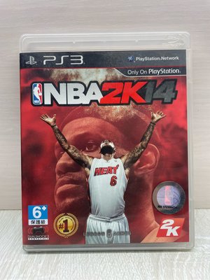 PS3 遊戲片  NBA 2k14 SONY PS3 2手遊戲片 二手遊戲光碟 遊戲片