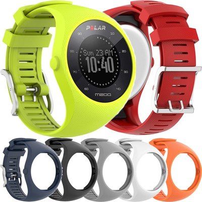 適用於 Polar M200 Gps Smartwatch 替換錶帶的運動矽膠腕帶, 帶工具錶帶